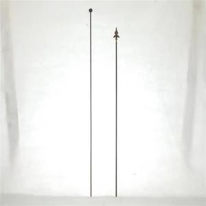 Növénytámasztó rúd, Gömb végű