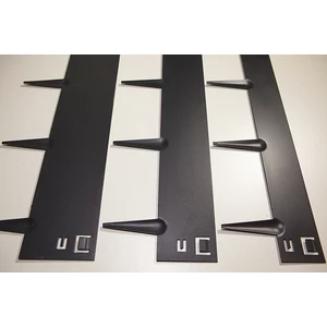 ProEdge Fémszegély 2500x100x2,5mm Horganyzott+Antracit