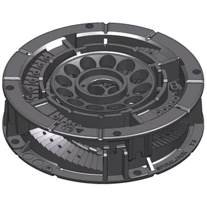 SpiraPave T33 Talpazat állítható: 30 - 44 mm között