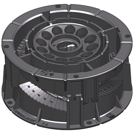 SpiraPave T44 Talpazat állítható: 60 -74  mm között